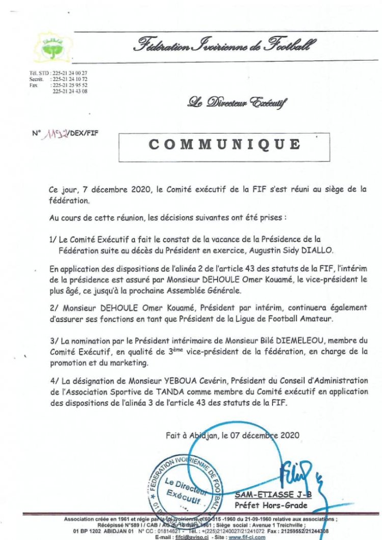 Côte d’Ivoire-Fif : Omer Kouamé Dehoulé « sur le trône »