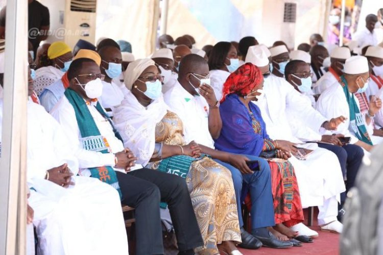 CI-Korhogo-Pèlerinage : le Rhdp sur la tombe d’Amadou Gon, chaque année