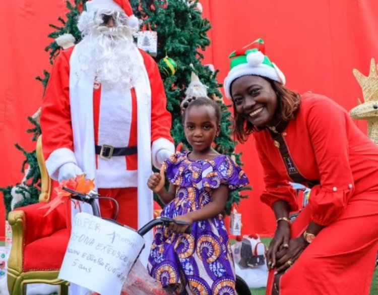 CI-Noël à Boundiali : la ministre Mariatou Koné donne le sourire à 3000 enfants   