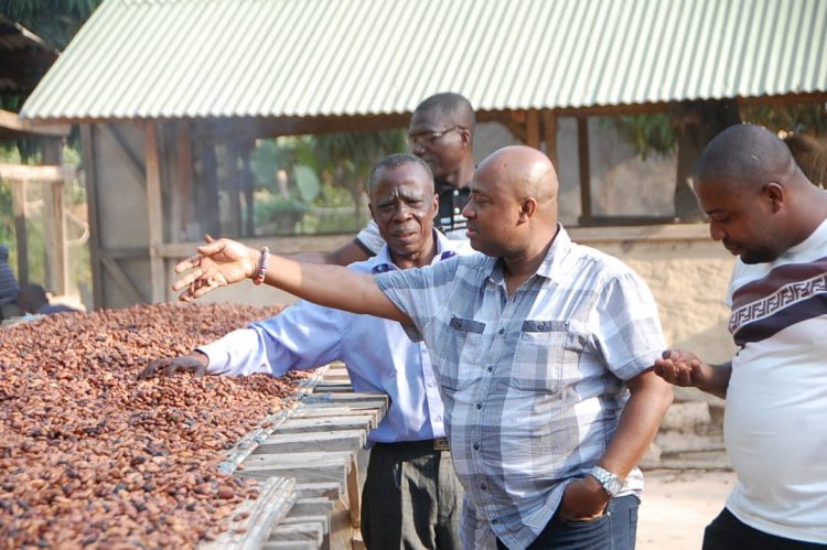 Côte d’Ivoire-Daoukro : Olivier Akoto (député), hôte du campement historique d'Akringoua.