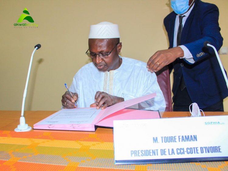 CI-Ville nouvelle « Akwaba City » : le promoteur Ahmed Bouah décroche un gros partenaire !   