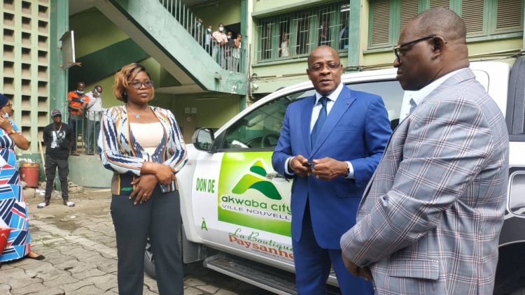 CI-« Akwaba city » : Sophia S.A et ses partenaires offrent un véhicule 4x4 à la Boutique paysanne