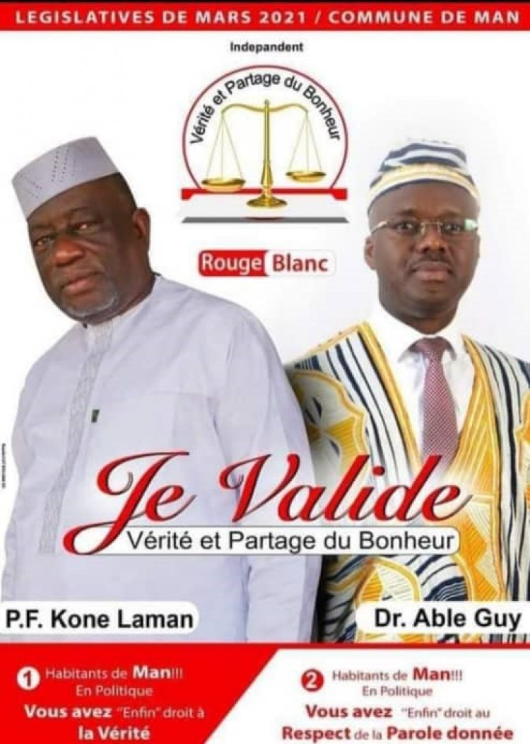 Côte d'Ivoire-Législatives Man Commune : cet indépendant « fait peur ! »