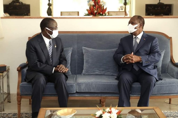 Côte d’Ivoire-Présidence : Ouattara a reparlé « physiquement » avec Ahoussou
