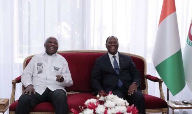 CI : Gbagbo et Ouattara « s’engagent » pour « la paix et le développement »   