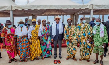 Côte d’Ivoire (Bas-Sassandra) : Patrick Achi aux chefs traditionnels : « Ouattara compte sur vous… »