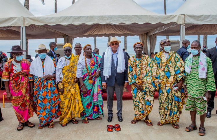 Côte d’Ivoire (Bas-Sassandra) : Patrick Achi aux chefs traditionnels : « Ouattara compte sur vous… »