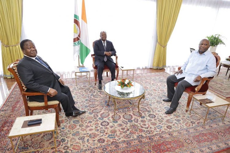 Côte d’Ivoire (Réconciliation) : Ouattara, Bédié et Gbagbo se sont parlé   
