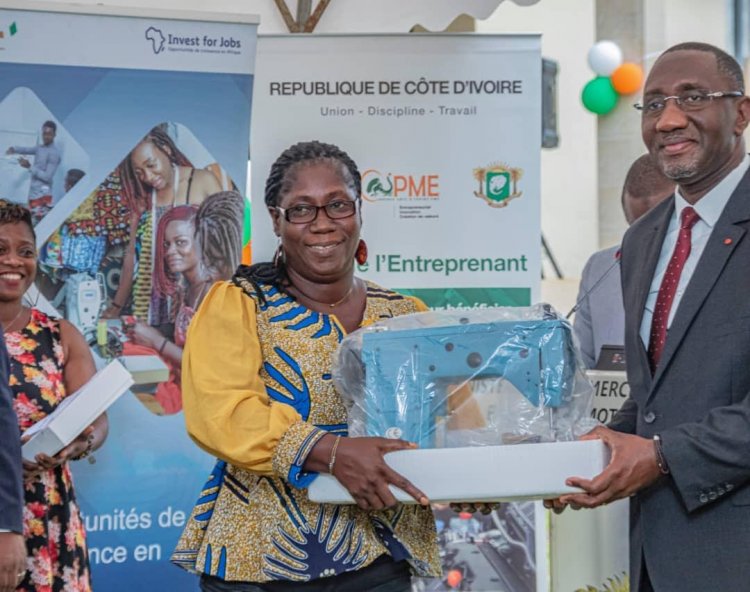 Côte d'Ivoire (Secteur formel) : 1 000 acteurs reçoivent un appui en équipements