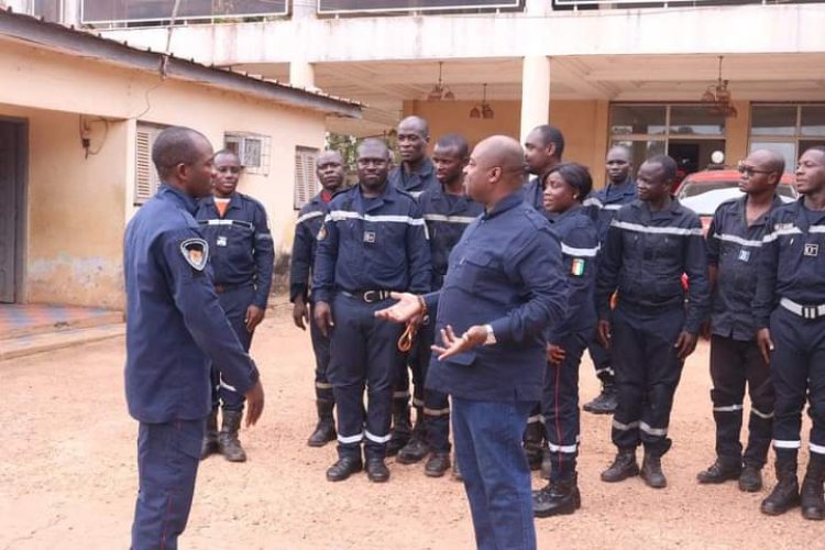 Côte d’Ivoire (Daoukro) : les sapeurs-pompiers…au Ficad 2023