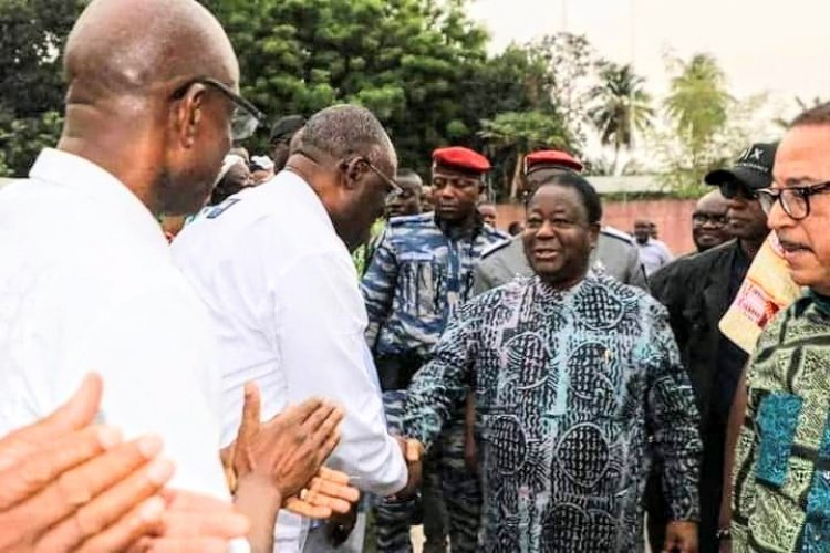 Côte d’Ivoire (Remise du prix FHB) : Bédié déjà à Yamoussoukro   