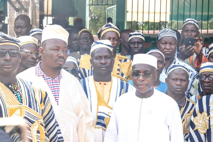 Côte d’Ivoire (Régionales 2023) :  les chefs traditionnels du Worodougou unis derrière Bouaké Fofana, rendent hommage à Ouattara