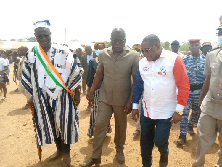 Côte d’Ivoire (Régionales 2023) - « Populations de Kouibly, dites non au profit illusoire » (Amédé Kouakou, ministre)