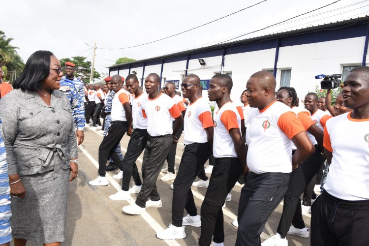 Côte d’Ivoire (Éna) : les gendarmes débutent la formation de la 59e promotion