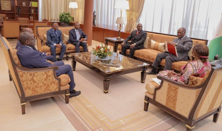 Côte d’Ivoire-Angola (Coopération) : Ouattara s’entretient avec l’émissaire de João Lourenço