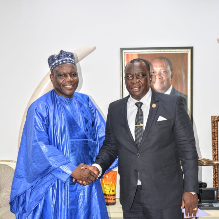 Côte d’Ivoire (Sietta 2023) : Adjoumani parle avec son homologue camerounais de l’Agriculture