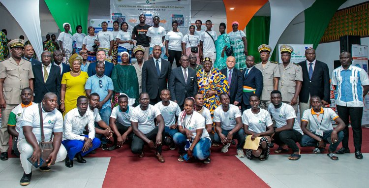 Côte d’Ivoire (Sud-Comoé) : 820 jeunes à l’auto-emploi pour plus de 500 millions F