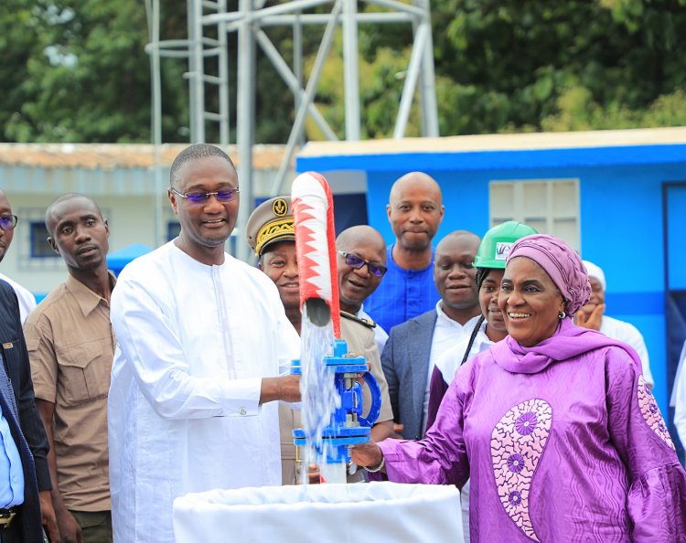 Côte d’Ivoire (CHR Touba) - « Une solution durable apportée aux problèmes d’eau » (Moussa Sanogo, ministre)