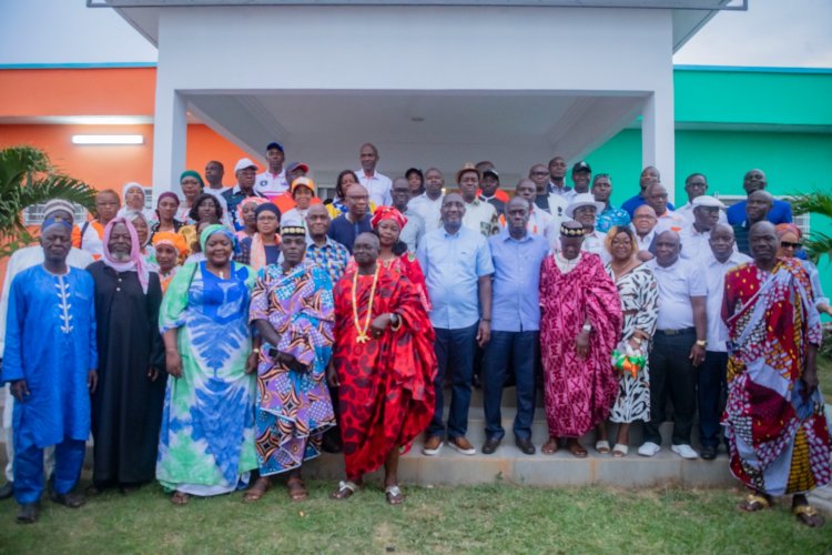 Côte d’Ivoire (Yamoussoukro) / Municipales : la liste de Souleymane Diarrassouba présentée aux populations