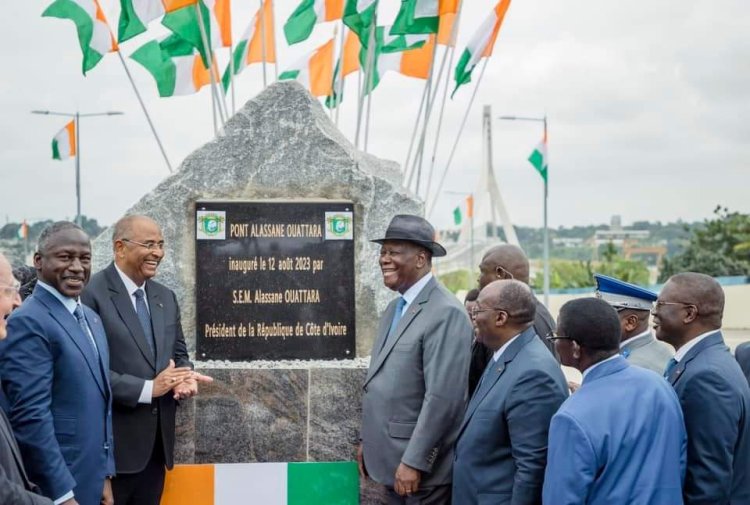Côte d’Ivoire (Infrastructures routières) / Le Pont Alassane Ouattara ouvert à la circulation, ce samedi