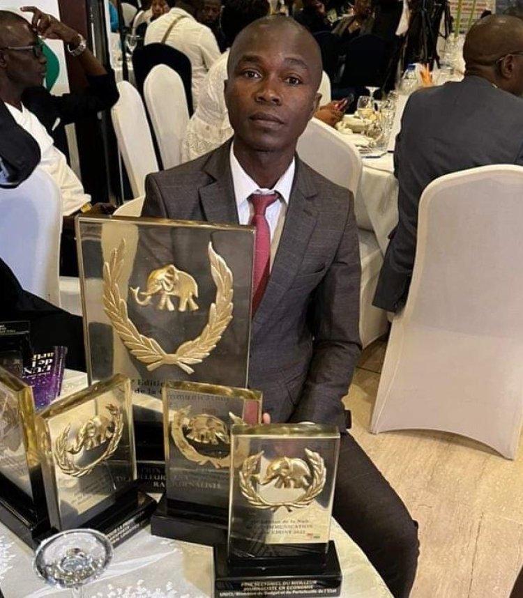 Côte d’Ivoire (Médias) / Aimé Ludovic Ly Goha (radio-ci), Super Ebony 2023