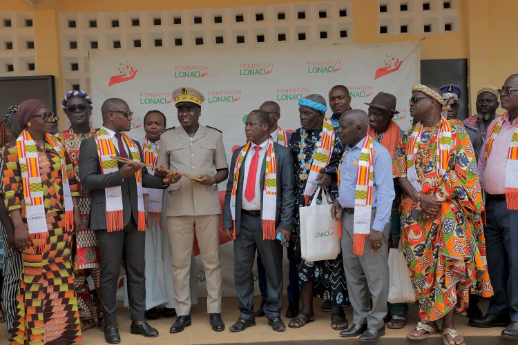 Côte d’Ivoire (Caravane du social) / La Fondation LONACI fait des heureux dans le Gôh, la Nawa et le Gbôklè
