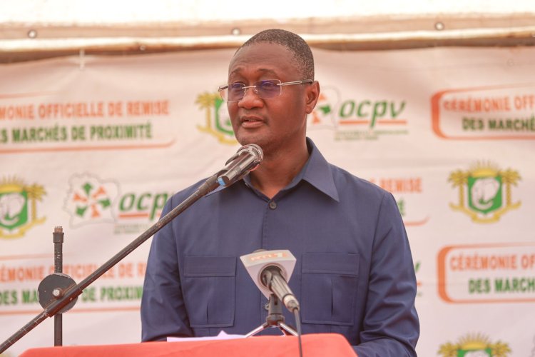 Côte d’Ivoire (Woroba) / Moussa Sanogo inaugure 3 marchés de proximité
