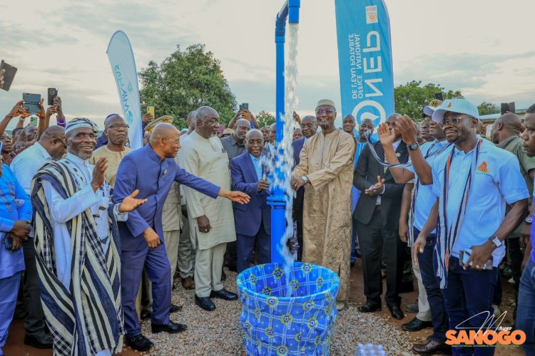 Côte d'Ivoire (Région du Bafing) / Moussa Sanogo inaugure plusieurs infrastructures de base pour le bien-être des populations