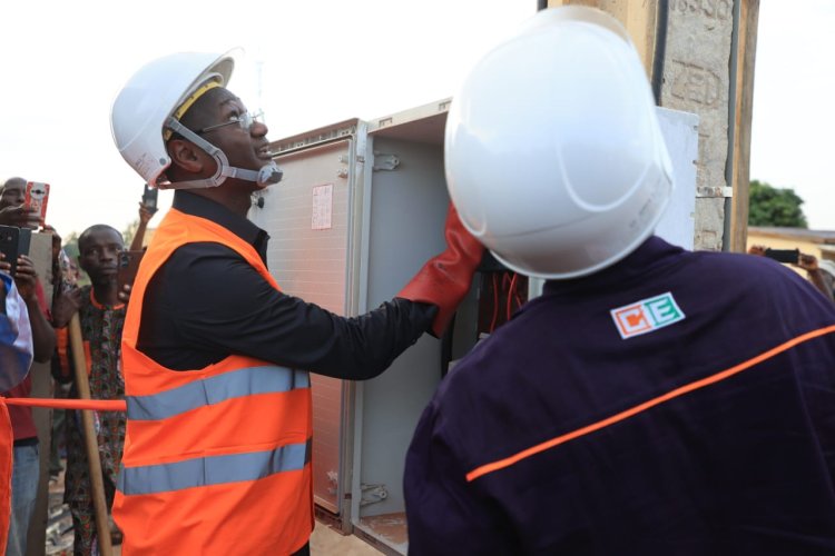 Côte d'Ivoire (Région du Bafing) / Moussa Sanogo inaugure plusieurs infrastructures de base pour le bien-être des populations