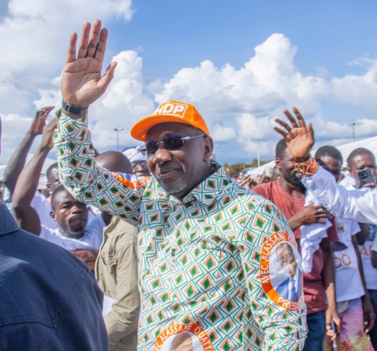 Côte d’Ivoire (Présidentielle 2025) / Yamoussoukro donne  plus de 90 pour cent de ses voix à Ouattara!