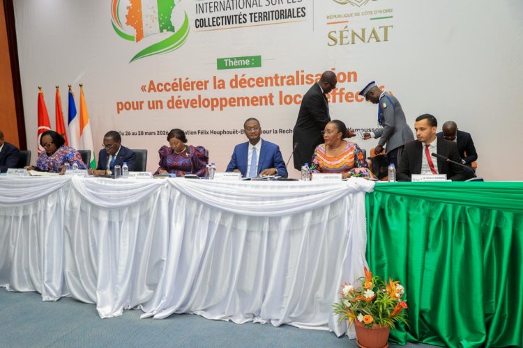 Côte d’Ivoire (Symposium sur les collectivités territoriales) / Yamoussoukro :  les recettes de Moussa Sanogo pour un développement local durable   