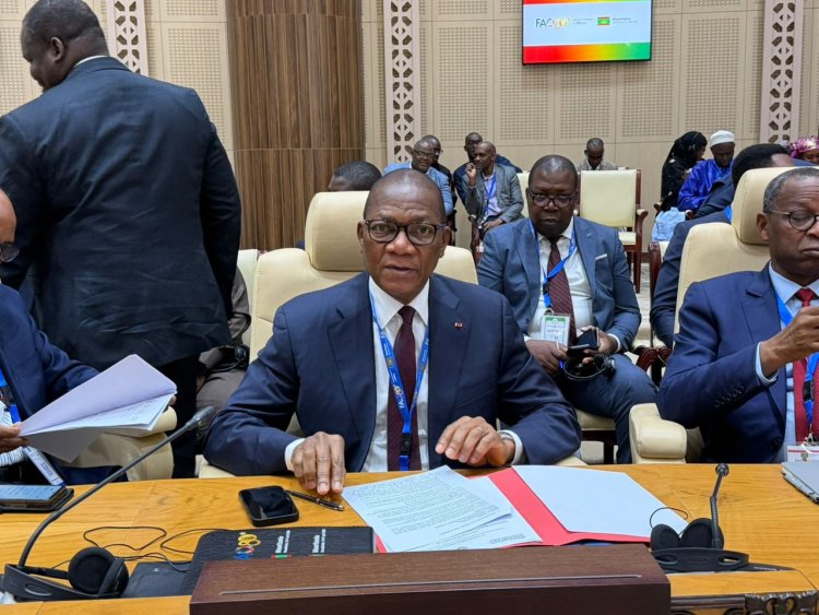 Mauritanie (Conférence-FAO) / Bruno Koné décline les 5 priorités de la Côte d’Ivoire à Nouakchott