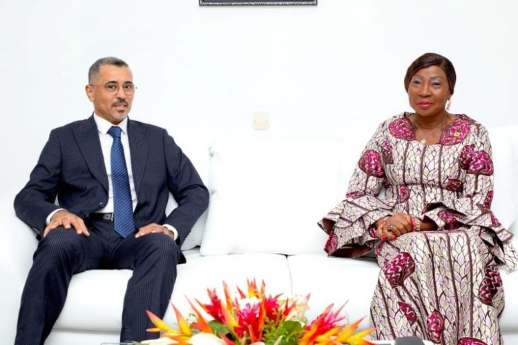 Côte d'Ivoire (Investissements) / Kandia Camara (Sénat) échange sur les opportunités avec une banque italienne